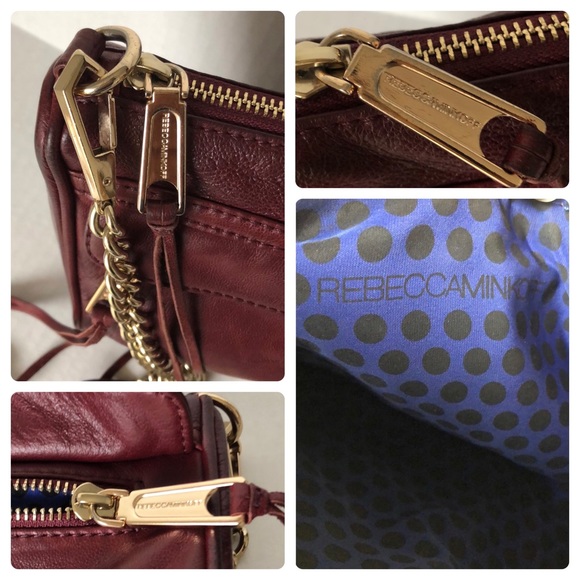 REBECCA MINKOFF Mini Mac Leather Crossbody Bag/Preowned - Picture 6 of 17